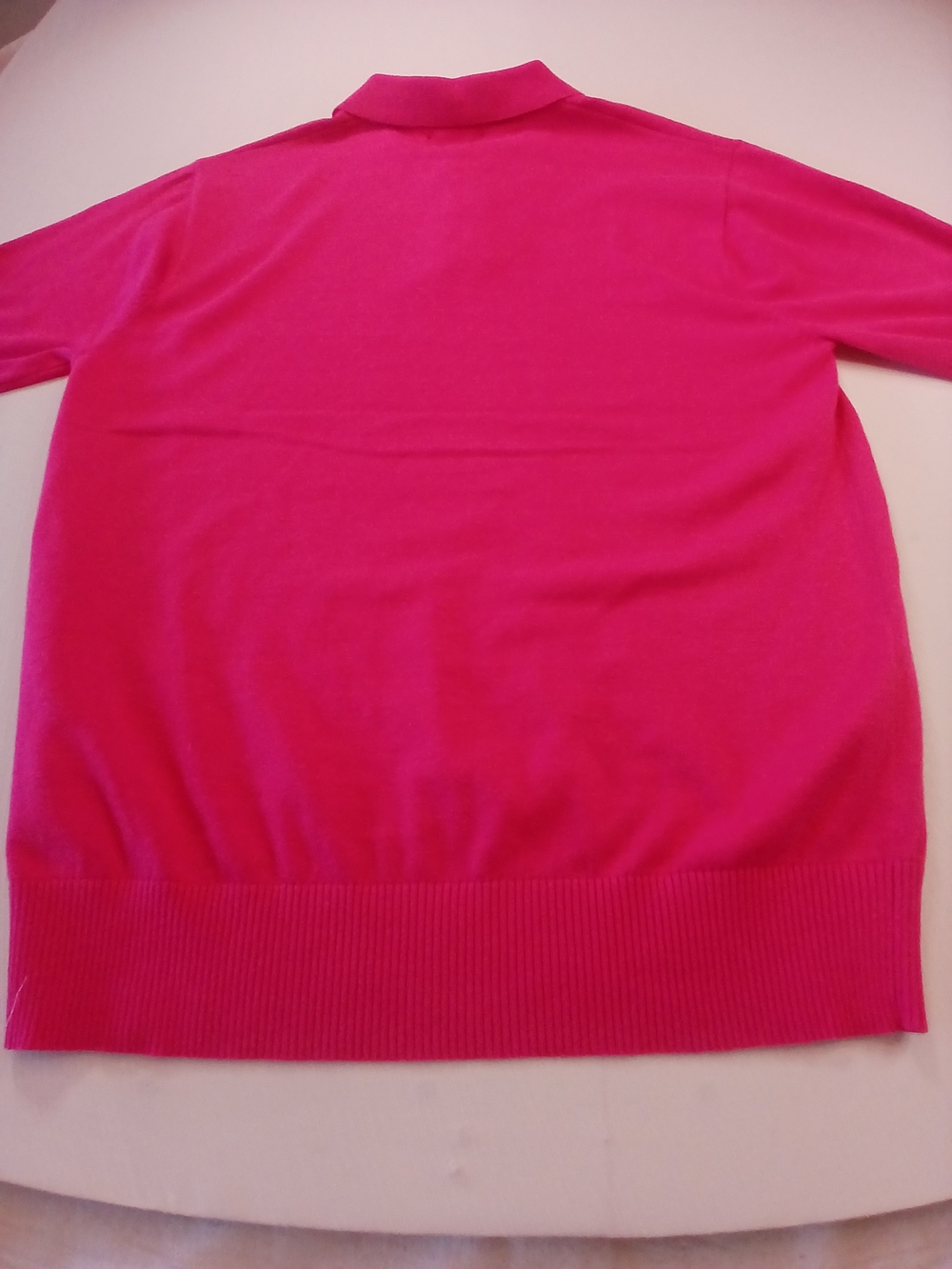 Stussy Men’s Hot Pink Polo Shirt - Picture 10 of 12